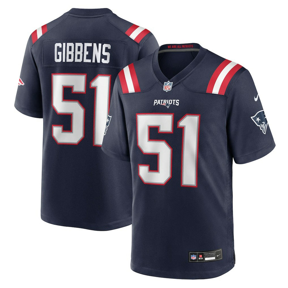 Jack Gibbens New England Patriots Team Game Jersey - Navy online