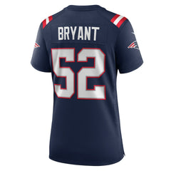 Marcus Bryant New England Patriots Women's Team Game Jersey - Navy outlet