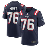 Morgan Moses New England Patriots Team Game Jersey - Navy outlet
