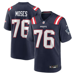 Morgan Moses New England Patriots Team Game Jersey - Navy outlet