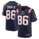 Efton Chism III New England Patriots Team Game Jersey - Navy cheap