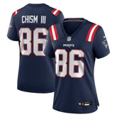 Efton Chism III New England Patriots Women's Team Game Jersey - Navy online