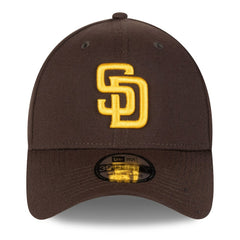 San Diego Padres 2025 MLB Postseason Side Patch 39THIRTY Flex Hat Brown