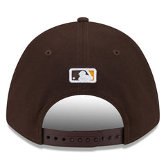 San Diego Padres 2025 MLB Postseason Side Patch 9FORTY Adjustable Hat Brown