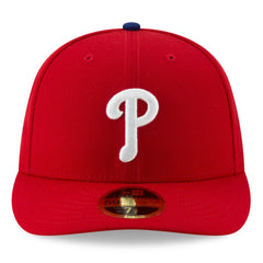 Philadelphia Phillies 2025 MLB Postseason Side Patch Low Profile 59FIFTY Fitted Hat Red