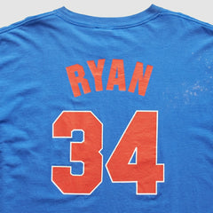 Texas Rangers Stitches 2002 T-Shirt Blue Vintage