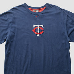 Minnesota Twins 2000s T-Shirt Navy Vintage