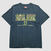 Boston Red Sox Stitches 2005 T-Shirt Navy Vintage