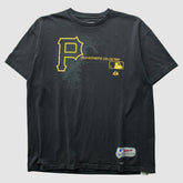 Pittsburgh Pirates Majestic 2000s T-Shirt Black Vintage