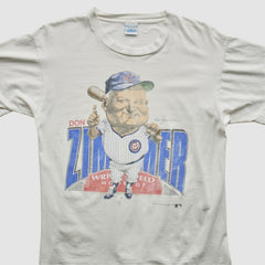 Chicago Cubs Salem 1989 T-Shirt White Vintage