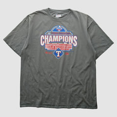 Texas Rangers 2010 T-Shirt Gray Vintage
