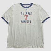 Texas Rangers Majestic 2010 T-Shirt White Vintage