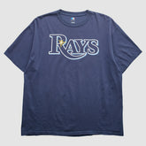 Tampa Bay Rays Genuine Merchandise 2000s T-Shirt Navy Vintage