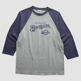 Milwaukee Brewers Lee Apparel 2007 T-Shirt Heather Gray Vintage