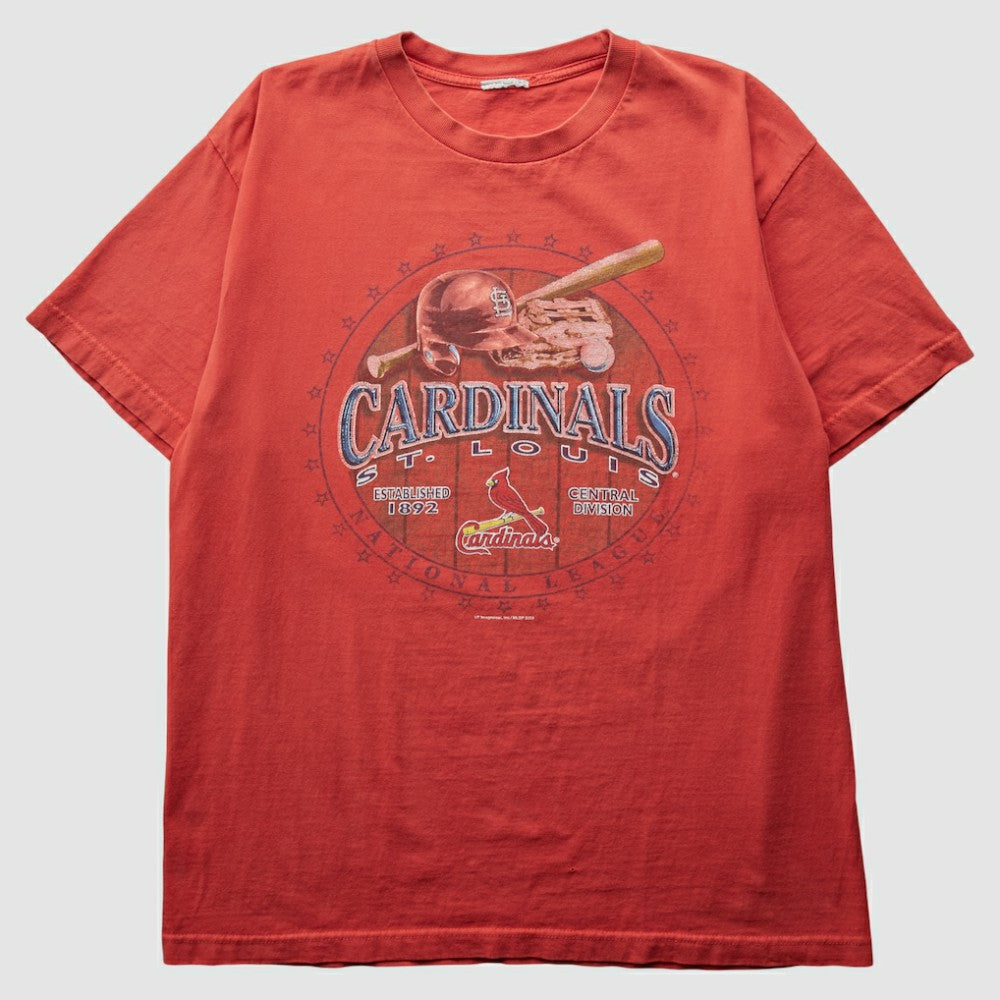 St. Louis Cardinals 2008 T-Shirt Red Vintage