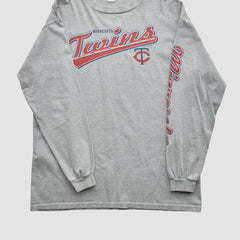 Minnesota Twins CSA 2000s T-Shirt Gray Vintage
