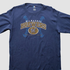 Milwaukee Brewers 2000s T-Shirt Blue Vintage