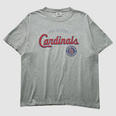 St. Louis Cardinals Lee Apparel 2000s T-Shirt Heather Gray Vintage