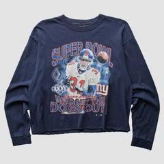 New York Giants 2001 T-Shirt - Navy Vintage sale
