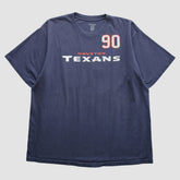 Houston Texans Reebok 2000s T-Shirt - Navy Vintage sale