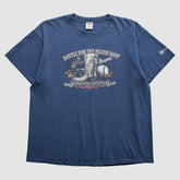Texas Rangers 2008 T-Shirt Blue Vintage