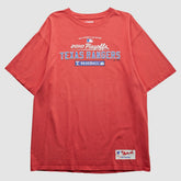 Texas Rangers Majestic 2010 T-Shirt Red Vintage