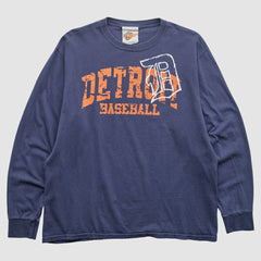 Detroit Tigers 2000s T-Shirt Navy Vintage