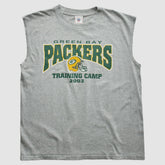 Green Bay Packers NFL 2003 T-Shirt - Heather Gray Vintage discount