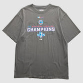 Chicago Cubs Majestic 2008 T-Shirt Gray Vintage