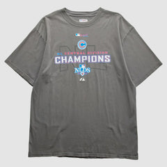 Chicago Cubs Majestic 2008 T-Shirt Gray Vintage