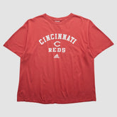 Cincinnati Reds Adidas 2010s T-Shirt Red Vintage