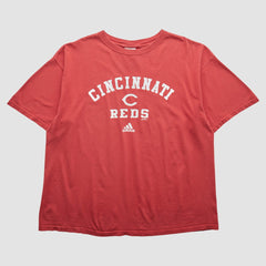 Cincinnati Reds Adidas 2010s T-Shirt Red Vintage