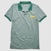 Green Bay Packers Majestic 90s Polo - Heather Gray Vintage discount
