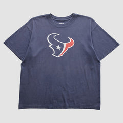Houston Texans Reebok 2000s T-Shirt - Navy Vintage on sale