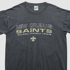 New Orleans Saints Dynasty 2000s T-Shirt - Black Vintage on sale