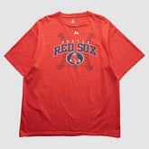Boston Red Sox Majestic 2009 T-Shirt Red Vintage