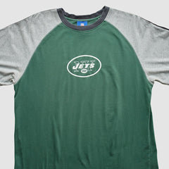 New York Jets Reebok 2000s T-Shirt - Green Vintage for sale