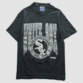 Chicago White Sox Trench 1990 T-Shirt Black Vintage