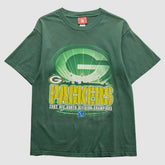 Green Bay Packers NFL 2000s T-Shirt - Green Vintage online