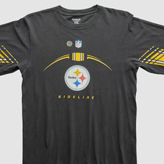 Pittsburgh Steelers Reebok 2000s T-Shirt - Black Vintage cheap