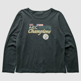 Pittsburgh Steelers 2007 T-Shirt - Black Vintage outlet