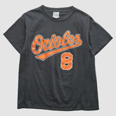Baltimore Orioles Majestic 2000s T-Shirt Gray Vintage