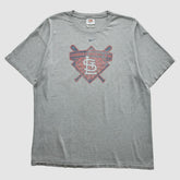 St. Louis Cardinals 2000s T-Shirt Gray Vintage
