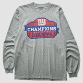 New York Giants Reebok 2012 T-Shirt - Gray Vintage discount