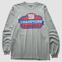 New York Giants Reebok 2012 T-Shirt - Gray Vintage discount