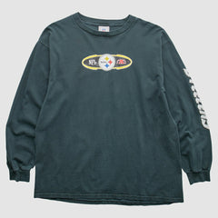 Pittsburgh Steelers NFL 2000s T-Shirt - Blue Vintage cheap