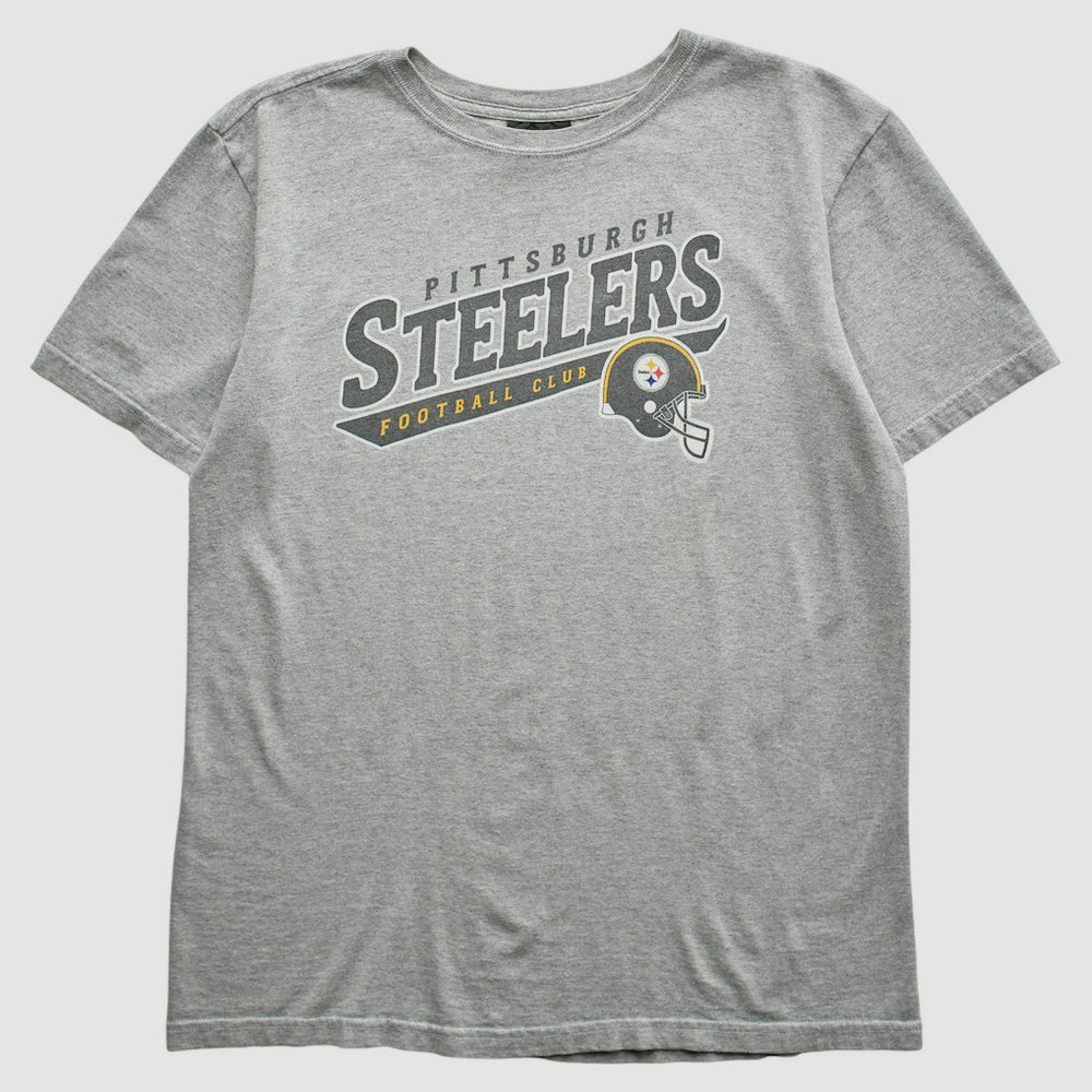 Pittsburgh Steelers Reebok 2000s T-Shirt - Gray Vintage outlet