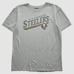 Pittsburgh Steelers Reebok 2000s T-Shirt - Gray Vintage outlet
