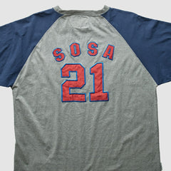 Chicago Cubs Mirage 2000s T-Shirt Gray Vintage