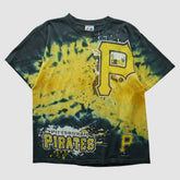 Pittsburgh Pirates Majestic 2000s T-Shirt Yellow Vintage